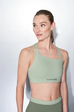 Dash and Stars Roupa Interior-Soutien desportivo SOFT MOVE verde