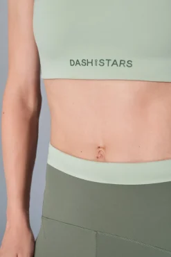 Dash and Stars Roupa Interior-Soutien desportivo SOFT MOVE verde