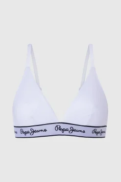 Pepe Jeans Roupa Interior-Soutien em algodão e modal branco