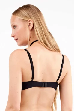 Gisela Roupa Interior-Soutien multiposicional All Over renda preta preto