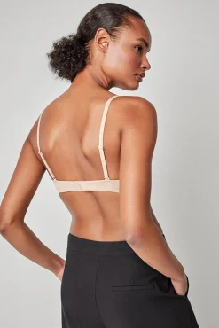 Gisela Roupa Interior-Sujetador push up sin aro cru