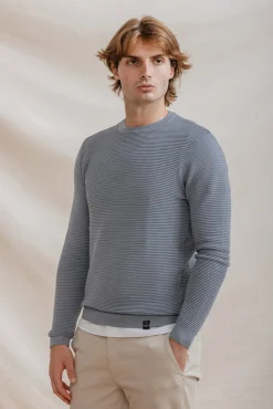 Celopman Camisolas-Suéter Básico Otomano azul