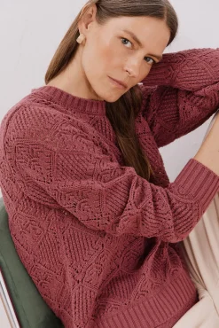 Cortefiel Camisolas-Suéter combinado vazado Granada