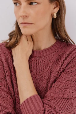 Cortefiel Camisolas-Suéter combinado vazado Granada