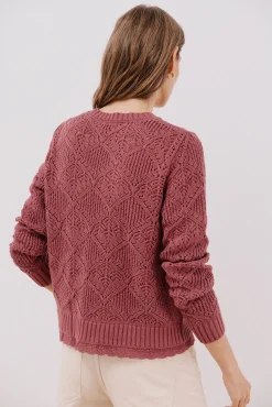 Cortefiel Camisolas-Suéter combinado vazado Granada