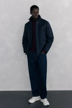 Pedro del Hierro Camisolas-Suéter de gola caixa em lã merino e cashmere Bordeaux