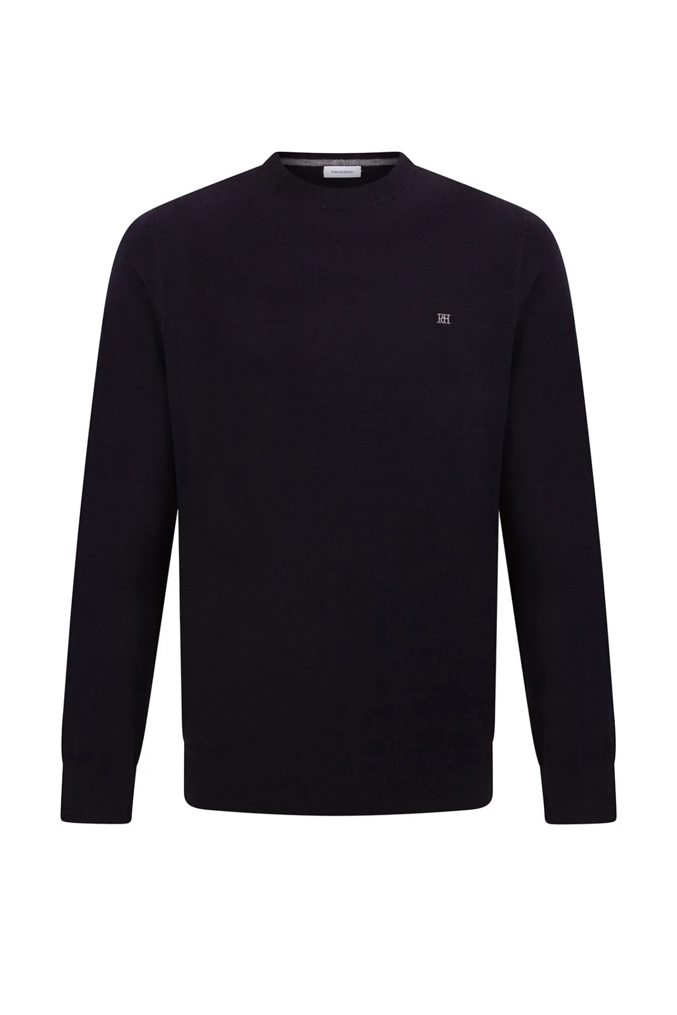 Pedro del Hierro Camisolas-Suéter de gola caixa em lã merino e cashmere Azul