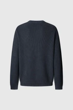 Pepe Jeans Camisolas-Suéter de gola redonda com ajuste regular azul