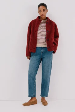 Cortefiel Camisolas-suéter de malha grega Tostado