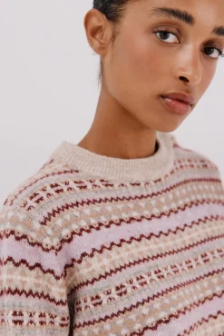 Cortefiel Camisolas-suéter de malha grega Tostado