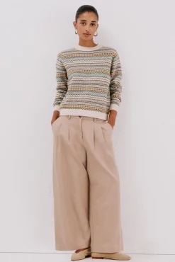 Cortefiel Camisolas-suéter de malha grega Multicolorido