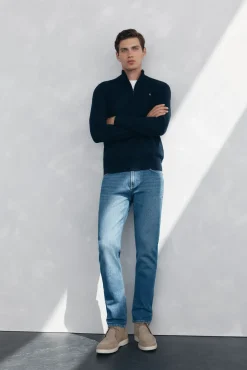 Pedro del Hierro Camisolas-Suéter semi-cisne Azul