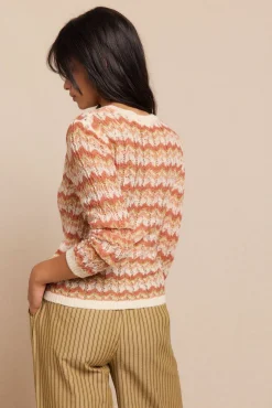 Slowlove Camisolas-Suéter vazado multicolor Multicolorido