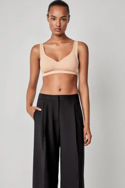 Gisela Roupa Interior-Sutiã de capacidade sem aro cru