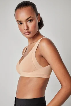 Gisela Roupa Interior-Sutiã de capacidade sem aro cru