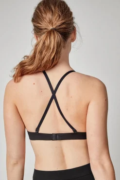 Gisela Roupa Interior-Sutiã push up sem aro preto