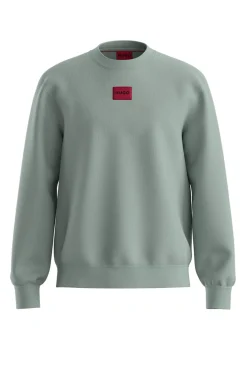 HUGO Sweatshirts-Sweatshirt Verde