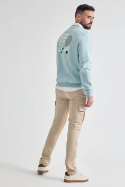 Street Monkey Sweatshirts-Sweatshirt Azul