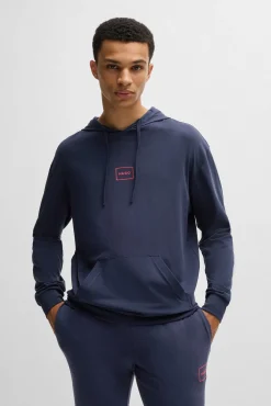 HUGO Sweatshirts-Sweatshirt Azul