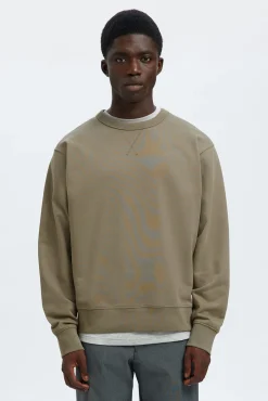 Selected Sweatshirts-Sweatshirt 100% algodão orgânico Verde