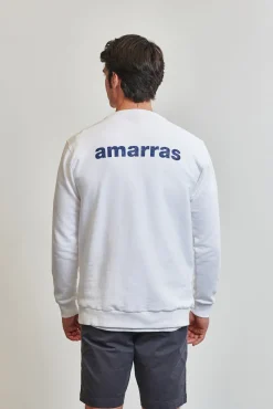 Amarras Sweatshirts-Sweatshirt Aran Branco