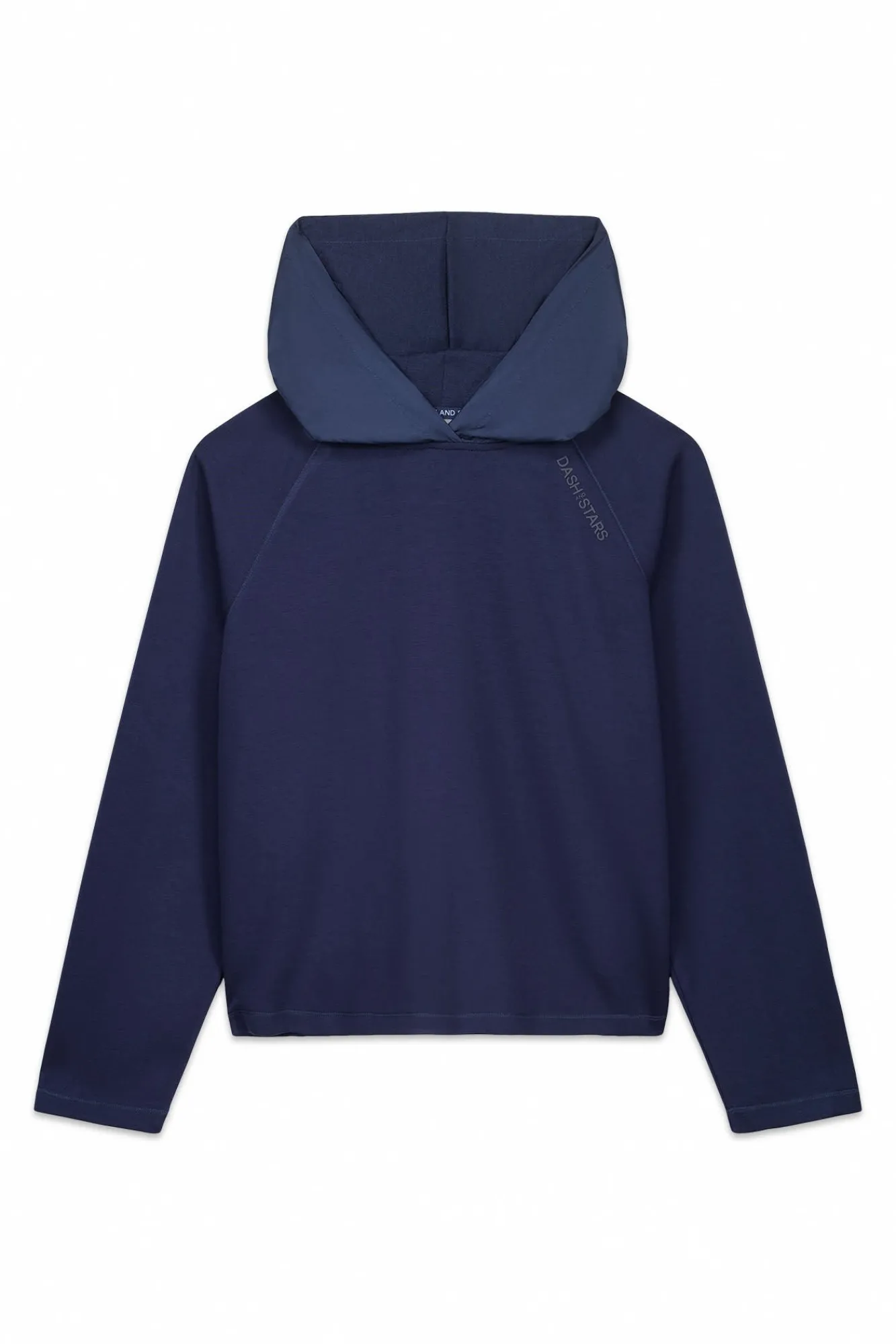 Dash and Stars Sweatshirts-Sweatshirt escuro com toque suave azul