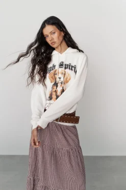 High Spirits Sweatshirts-Sweatshirt Barky bege