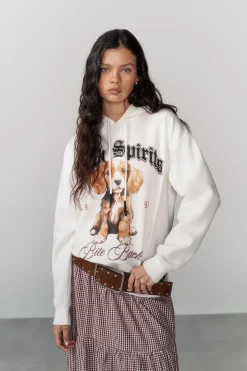 High Spirits Sweatshirts-Sweatshirt Barky bege