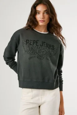 Pepe Jeans Sweatshirts-Sweatshirt Beberly cinzento