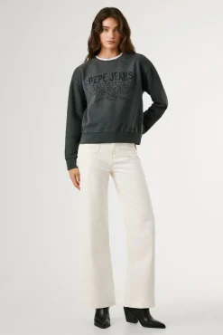 Pepe Jeans Sweatshirts-Sweatshirt Beberly cinzento