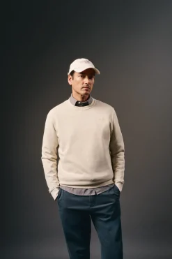 OOTO Sweatshirts-Sweatshirt básica Tostado