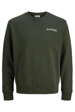 Jack & Jones Sweatshirts-Sweatshirt básico com logo verde