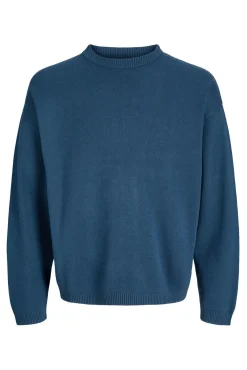 Jack & Jones PLUS Sweatshirts-Sweatshirt básico oversized azul