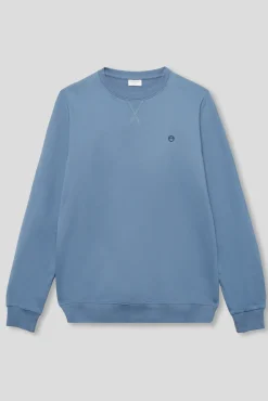 Street Monkey Sweatshirts-Sweatshirt básico regular fit Azul