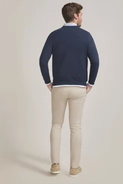 Street Monkey Sweatshirts-Sweatshirt básico regular fit Azul