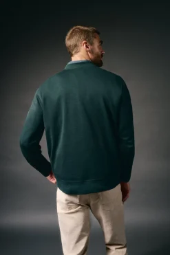 OOTO Sweatshirts-Sweatshirt caixa logo Verde