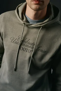 OOTO Sweatshirts-Sweatshirt capuz Verde