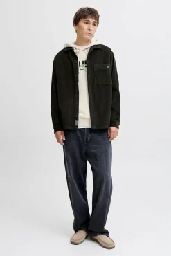 Jack & Jones Sweatshirts-Sweatshirt Capuz cinzento