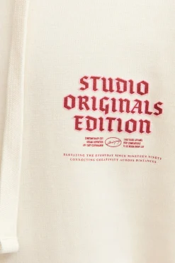 Jack & Jones Sweatshirts-Sweatshirt capuz do estúdio branco