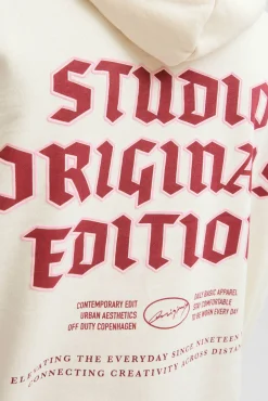 Jack & Jones Sweatshirts-Sweatshirt capuz do estúdio branco