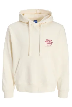 Jack & Jones Sweatshirts-Sweatshirt capuz do estúdio branco