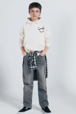 Springfield Kids Sweatshirts|T-Shirts-Sweatshirt capuz Mickey Mouse estampado