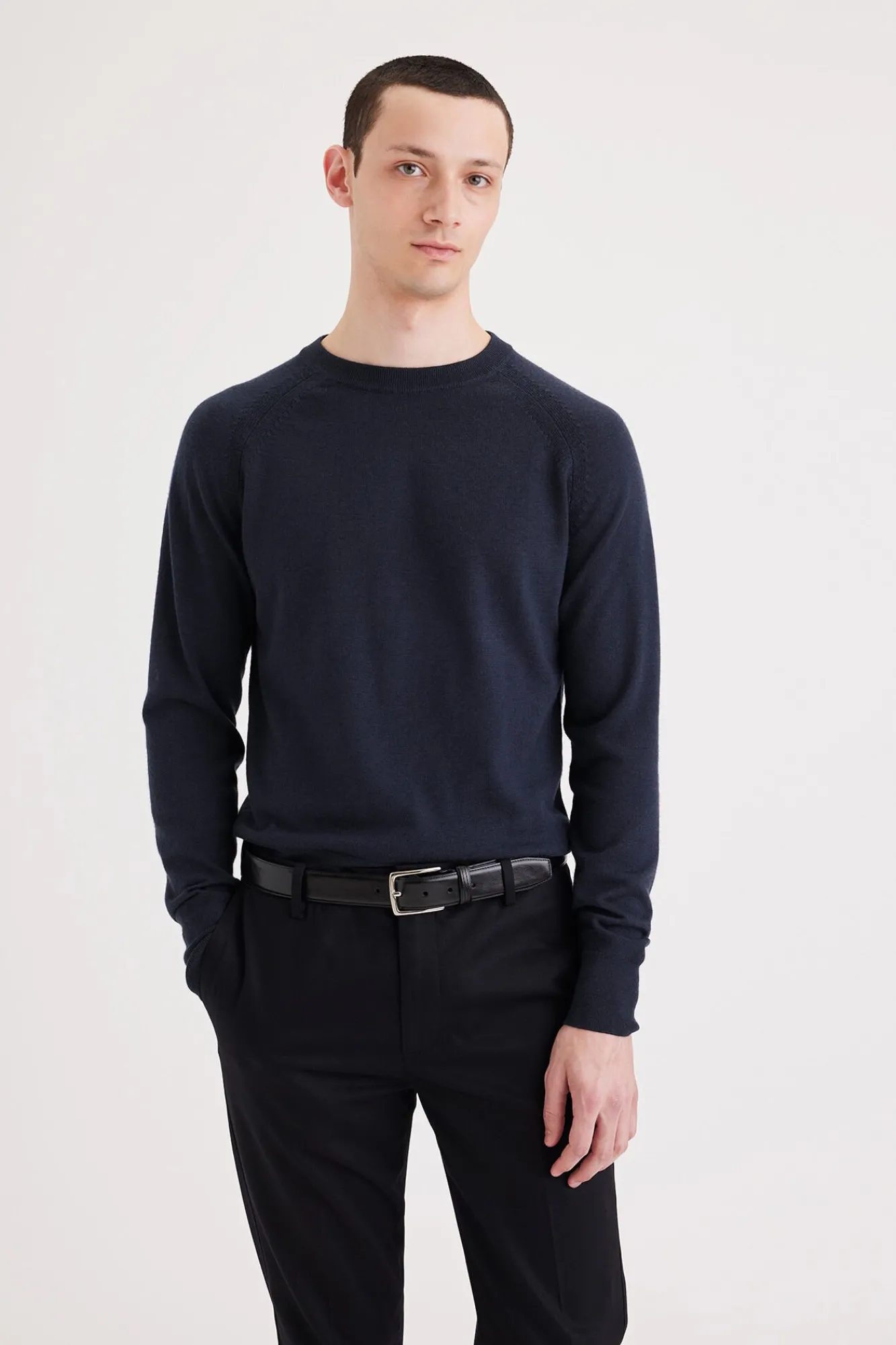 Dockers Sweatshirts-Sweatshirt clássica Azul