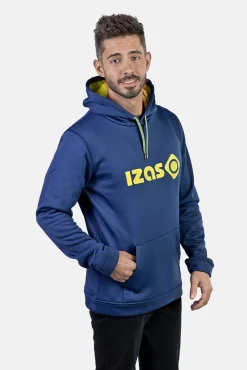 Izas Sweatshirts-Sweatshirt com capuz azul