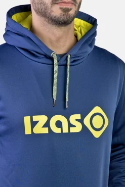 Izas Sweatshirts-Sweatshirt com capuz azul
