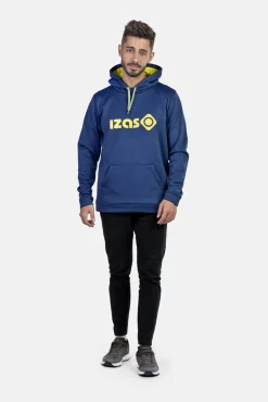 Izas Sweatshirts-Sweatshirt com capuz azul