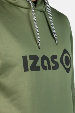 Izas Sweatshirts-Sweatshirt com capuz Caqui escuro