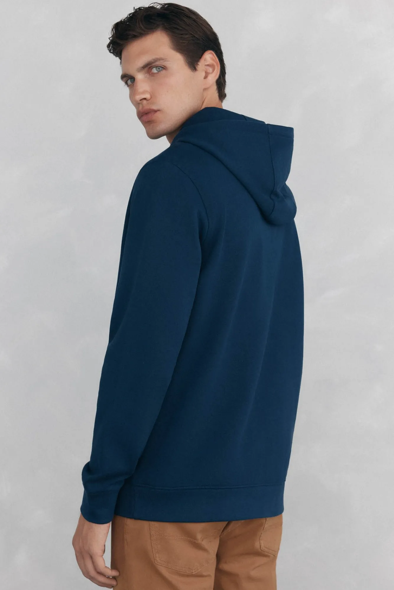 Pedro del Hierro Sweatshirts-Sweatshirt com capuz Azul