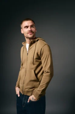 OOTO Camisolas-Sweatshirt com capuz Castanho