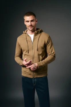 OOTO Camisolas-Sweatshirt com capuz Castanho